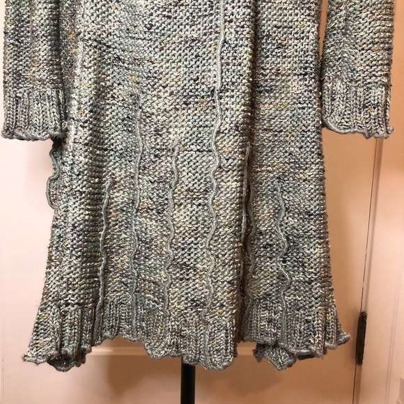 BCBG Max Azria sage green duster - Picture 2 of 13